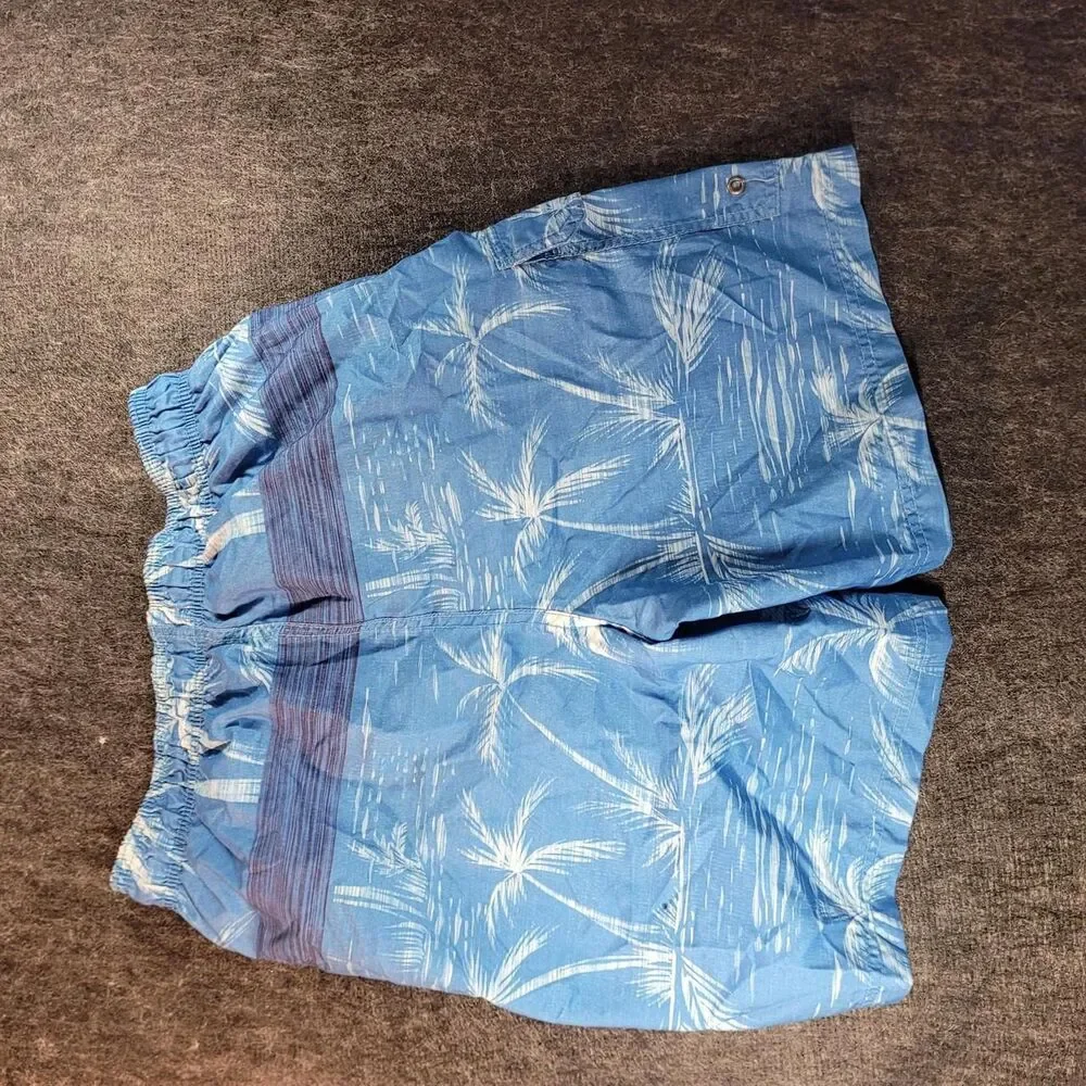 Croft-barrow Men's Blue Swim-briefs-shorts